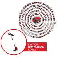 Cordless Lawn Trimmer GE-CT 18 Li Kit (1x2,0Ah)