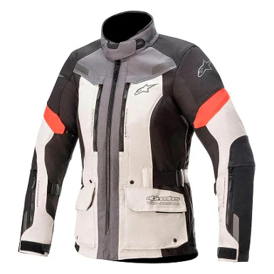 JACKET 4 SEASONS ALPINESTARS STELLA VALPARAISO V3 GRAY / RED