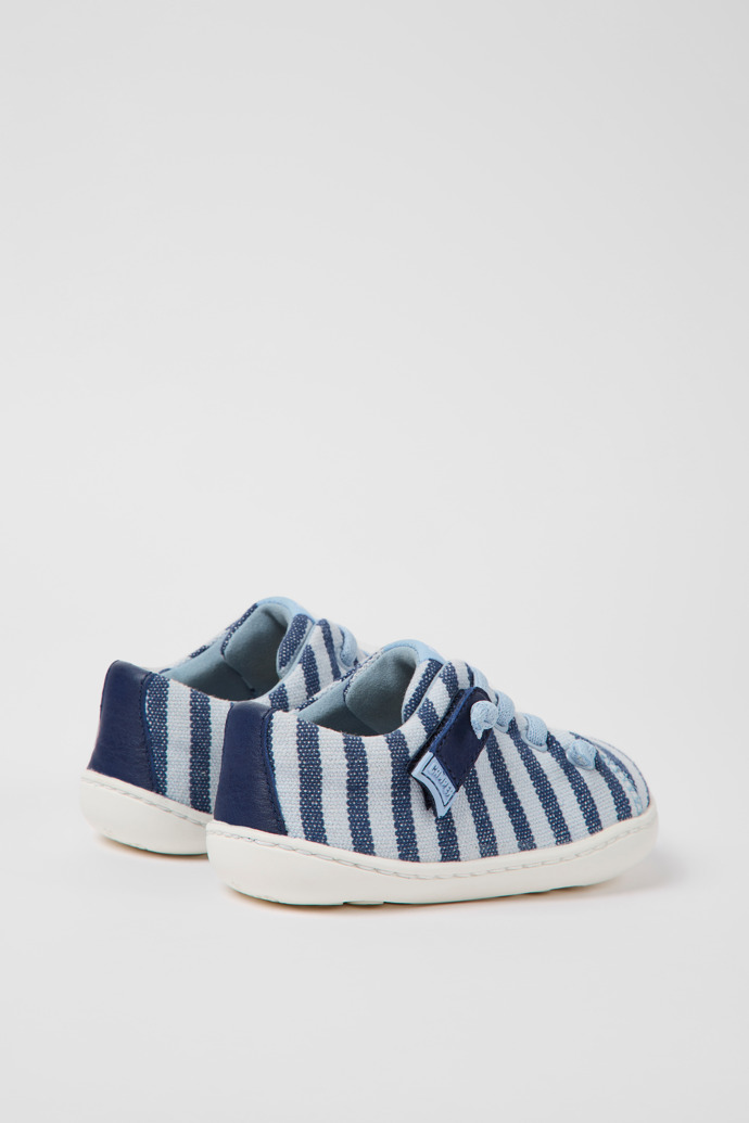 Peu Blue recycled cotton shoes for children
