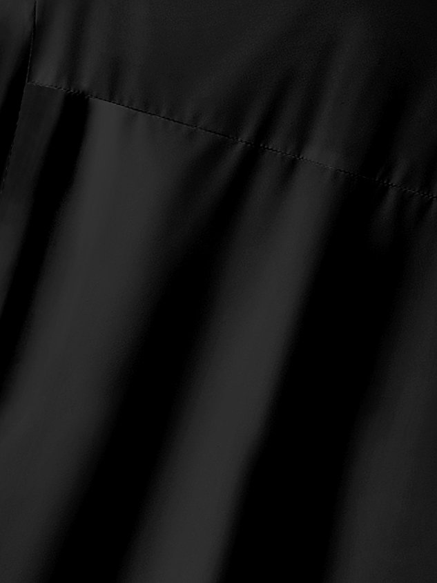 Christmas Flamingo Chest Pocket Short Sleeve Shirt