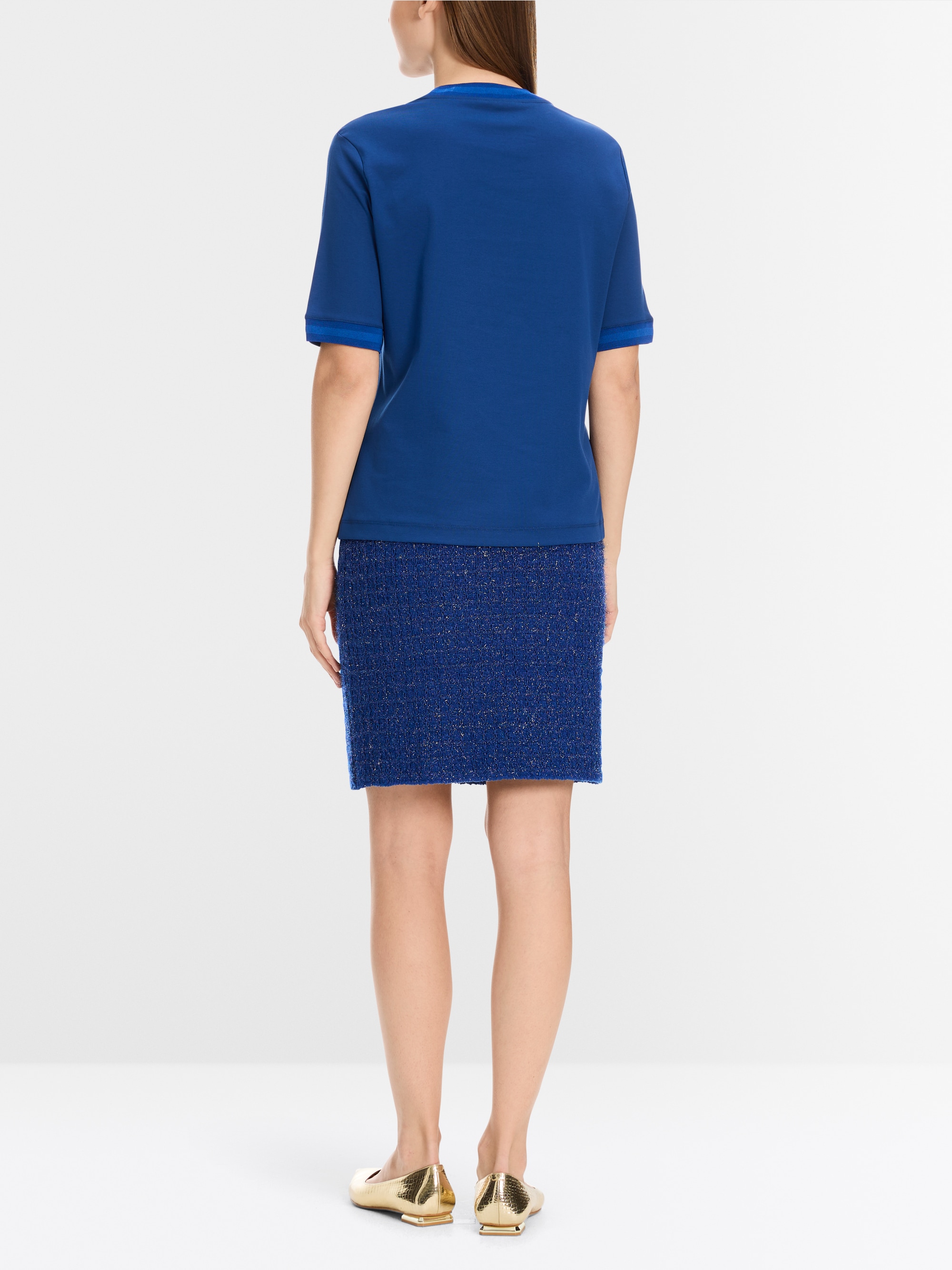 Marc-Cain T-Shirt aus festem Baumwolljersey