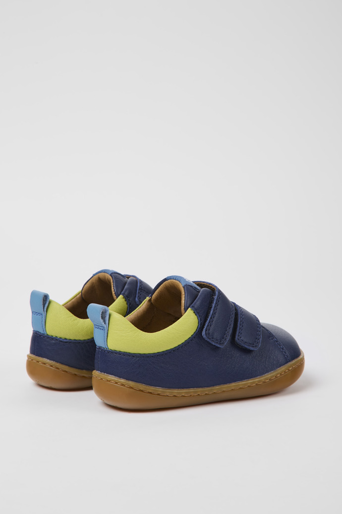 Peu Blue Leather Shoes for Children