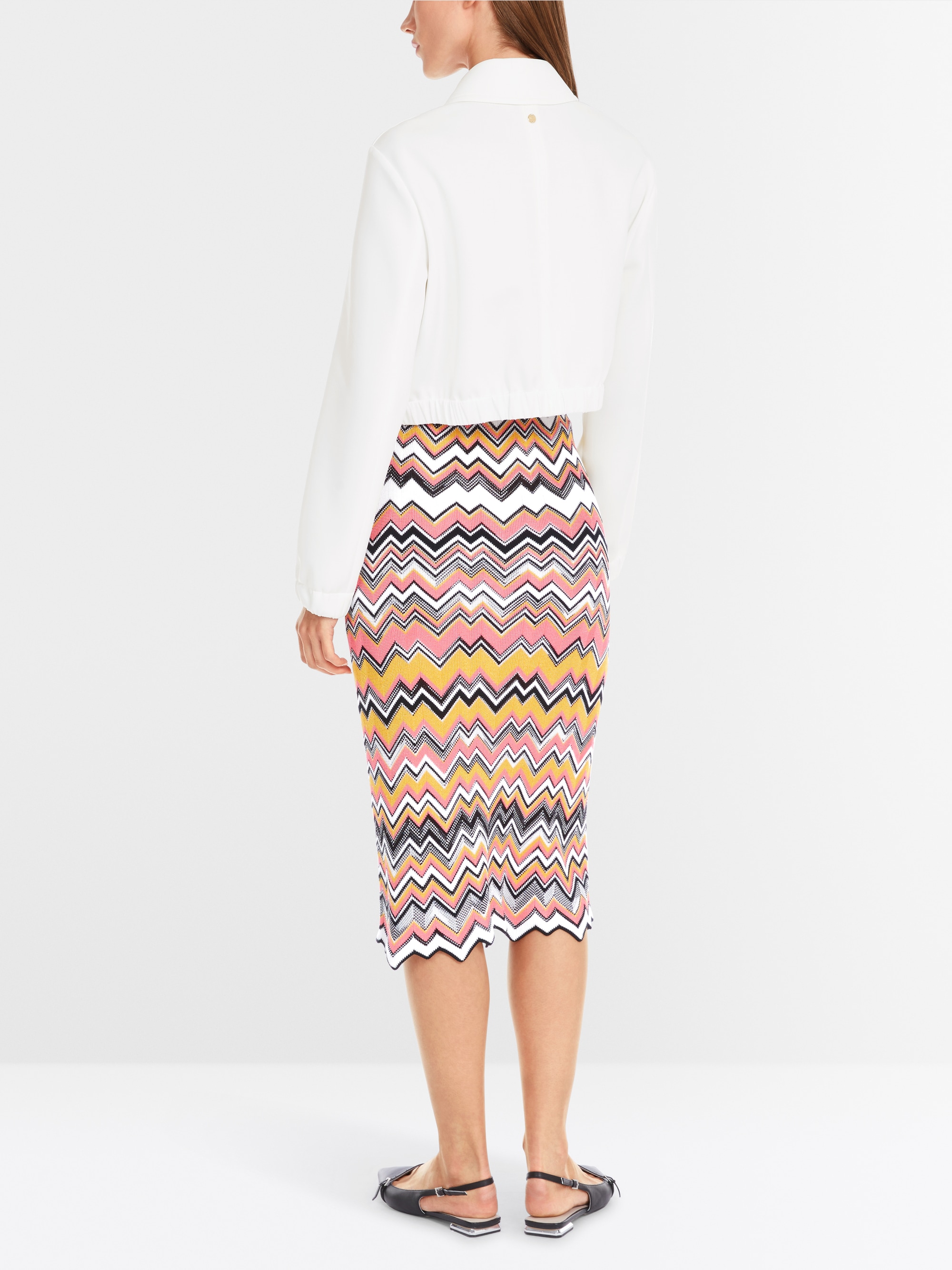 Short Marc Cain jacket made of scuba jersey